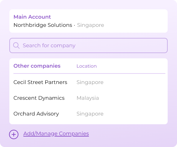 Talenox Pro dashboard interface showcasing enterprise HR features including multi-entity management, security controls, and business intelligence